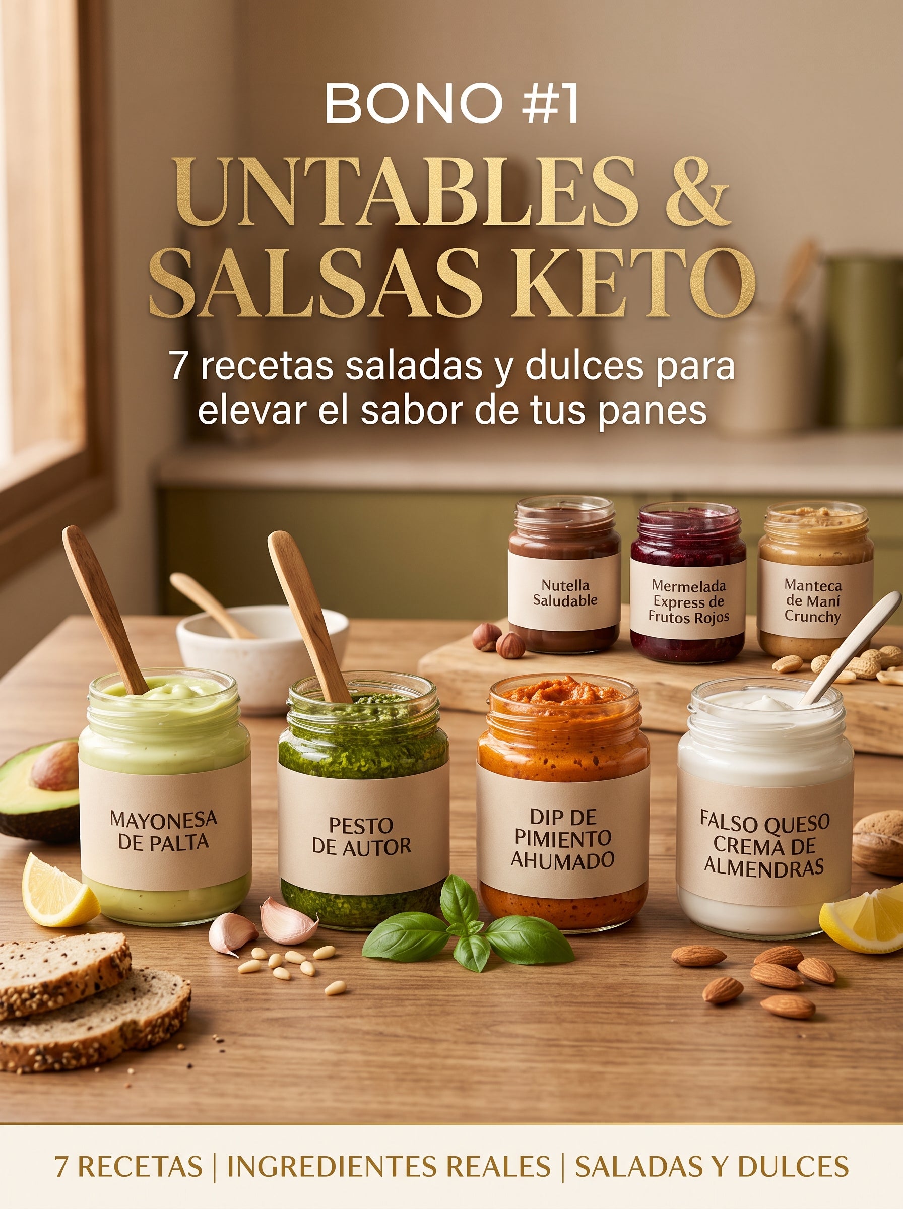 Bono Untables y Salsas Keto